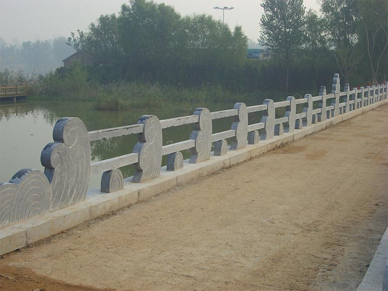 桥梁花状青石栏板(图3)