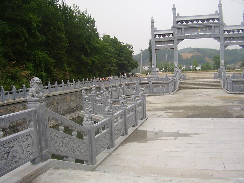 青石栏板