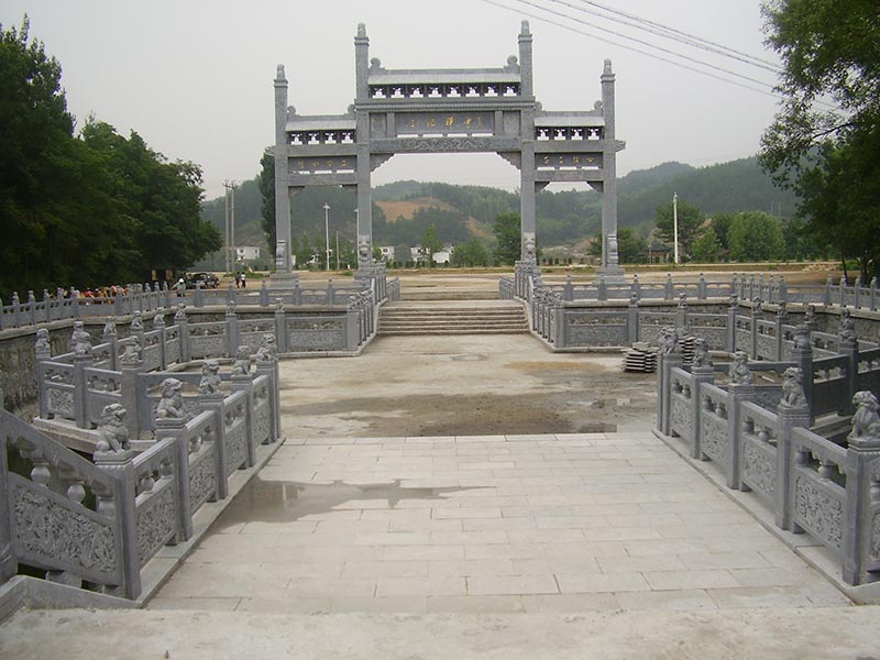 青石栏板