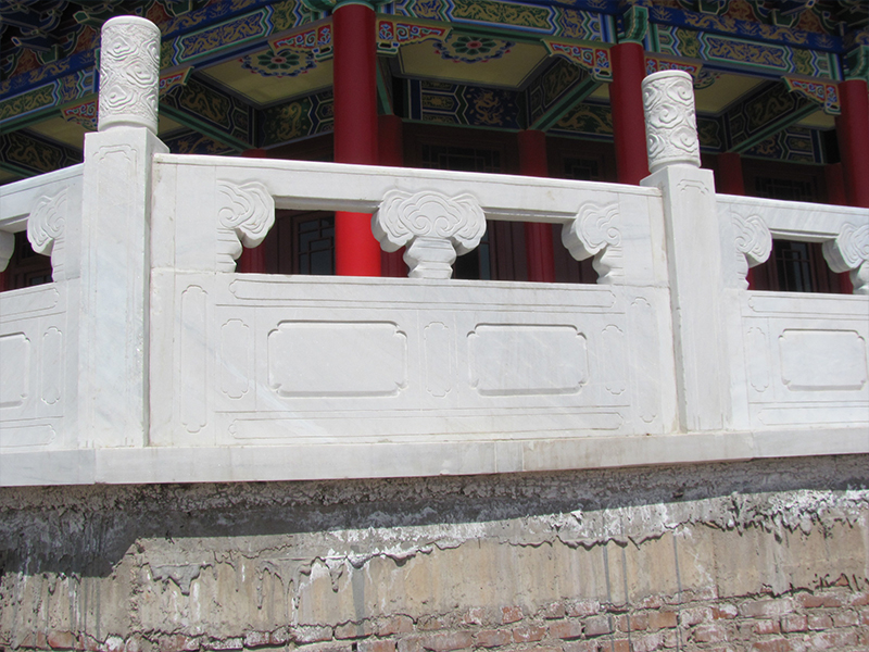 云文寺庙石栏板